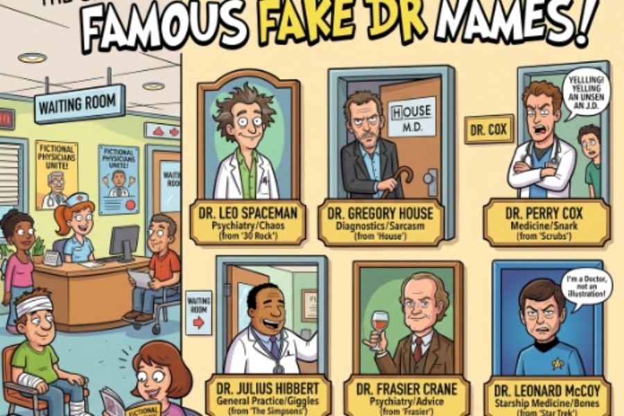 Famous Fake Dr Names