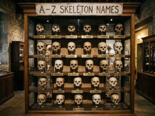 A – Z Skeleton Names