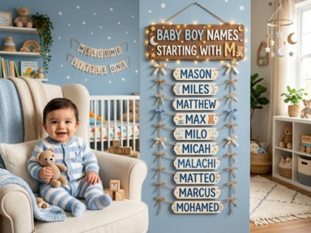 Baby Boy Names Starting with M