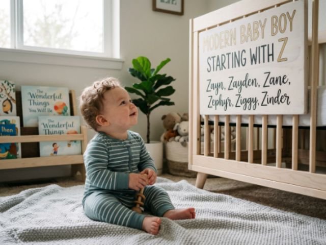 Baby Boy Names Starting with Z (Modern Adaptations)