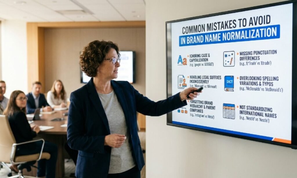 Common Mistakes to Avoid in Brand Name Normalization