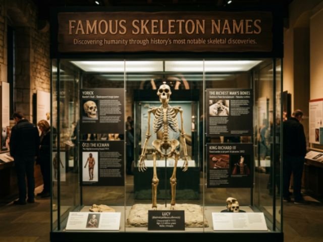 Famous Skeleton Names