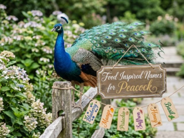 Food Inspired Names for Peacock