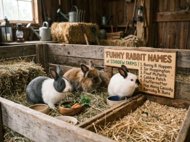 Funny Rabbit Names Stardew