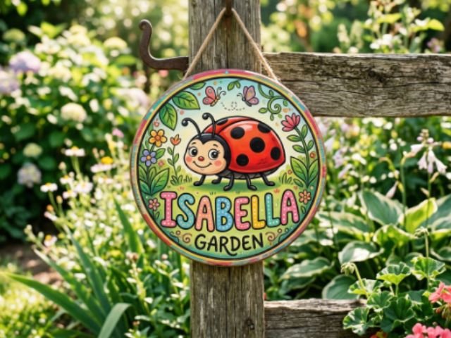 Ladybug Name Cartoon