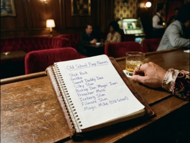 Old School Pimp Names