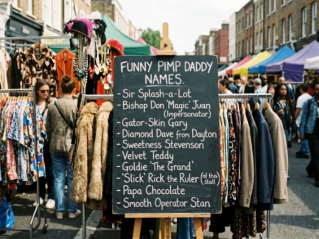 funny pimp daddy names
