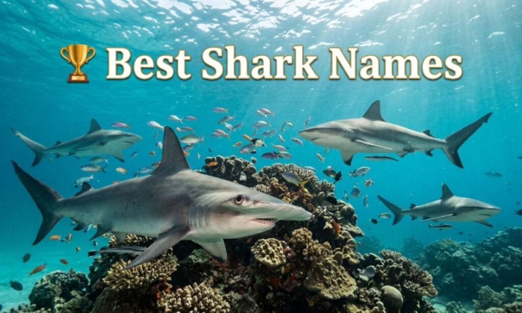 🏆 Best Shark Names