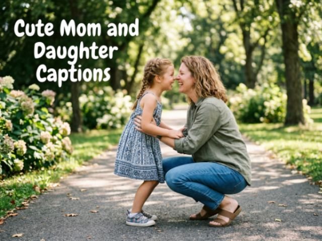 👩👧 Cute Mom and Daughter Captions