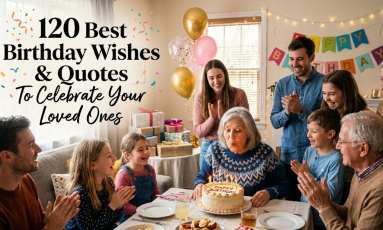 120 Best Birthday Wishes & Quotes To Celebrate Your Loved Ones