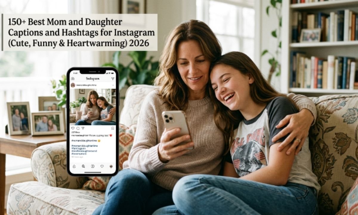 _150+ Best Mom and Daughter Captions and Hashtags for Instagram (Cute, Funny & Heartwarming) 2026