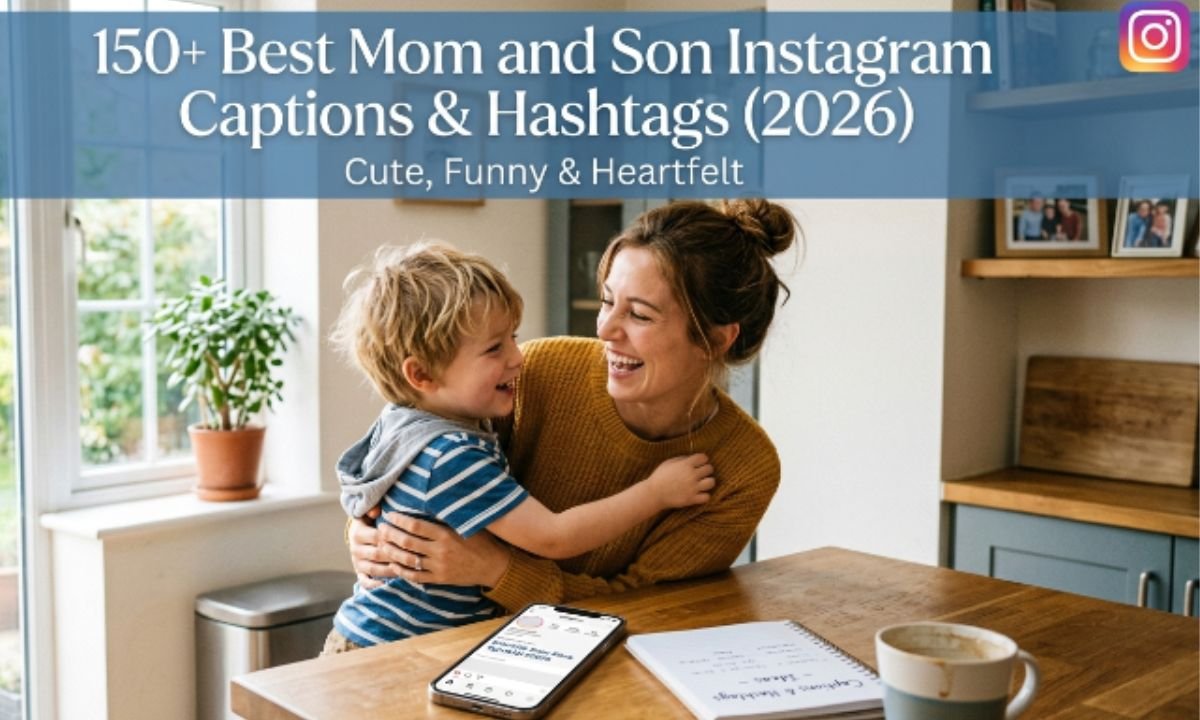 150+ Best Mom and Son Instagram Captions & Hashtags (2026) Cute, Funny & Heartfelt 