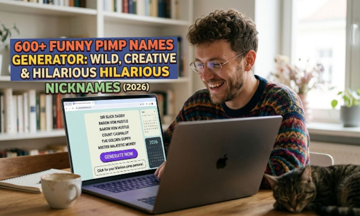 600+ Funny Pimp Names Generator: Wild, Creative & Hilarious Nicknames (2026)